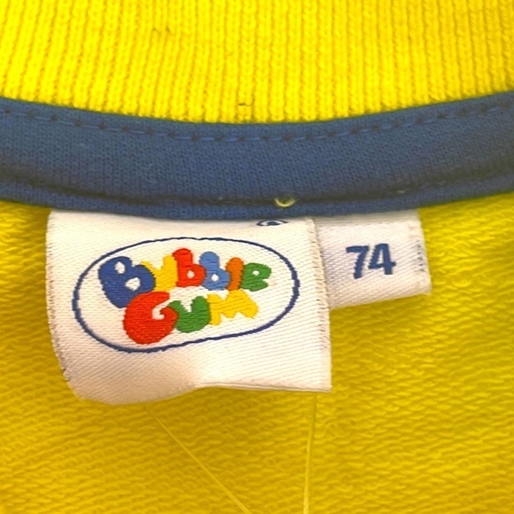 ❤️ 🆕 BUBBLE HIM Athletic Baby Jacket Size 74E - Picture 4 of 4